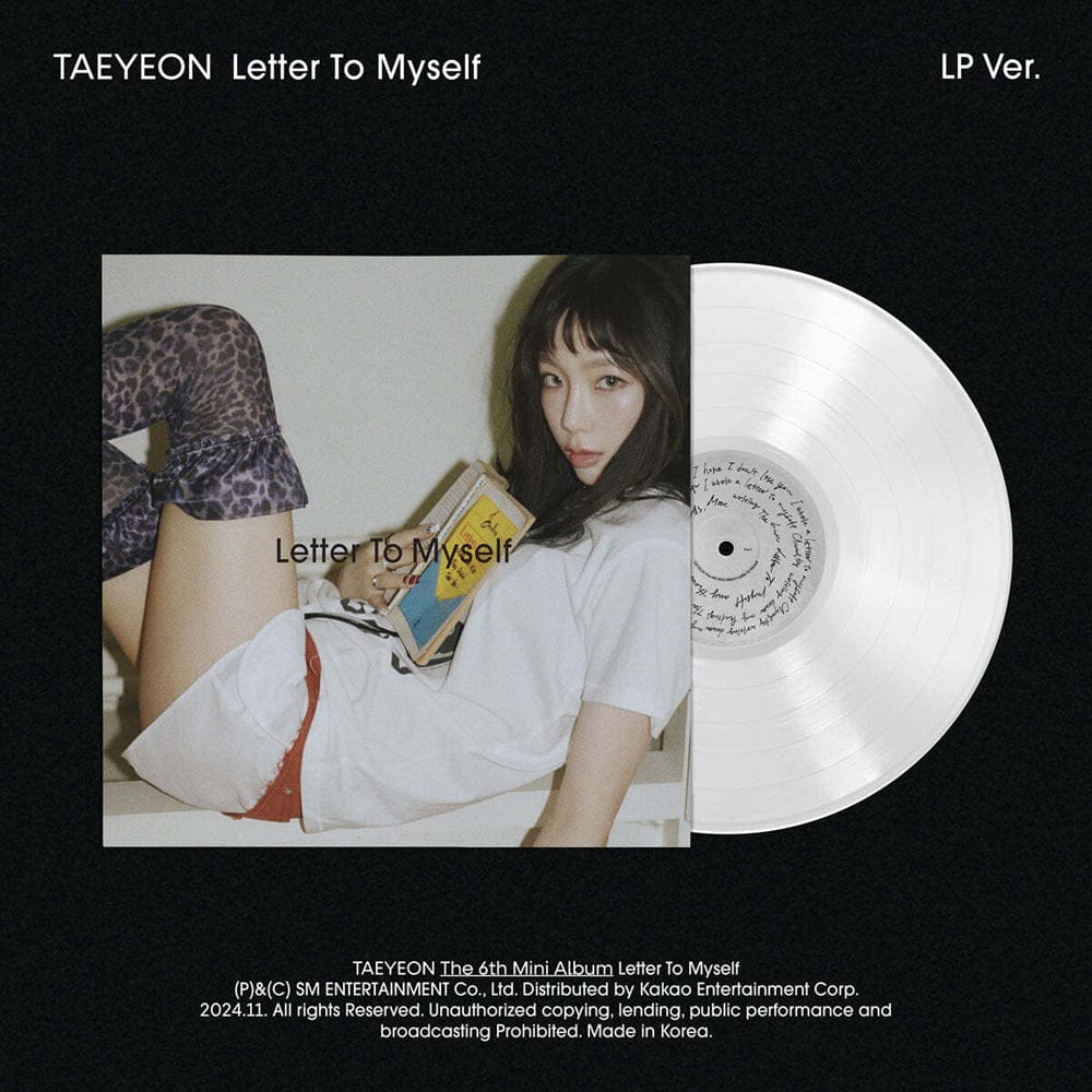 TAEYEON - LETTER TO MYSELF (LP VER.)