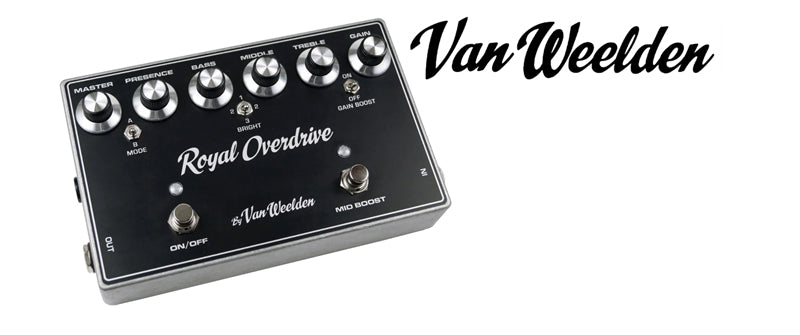 Van Weelden Amplification | Guitar Pedals | Electric Mojo Guitars