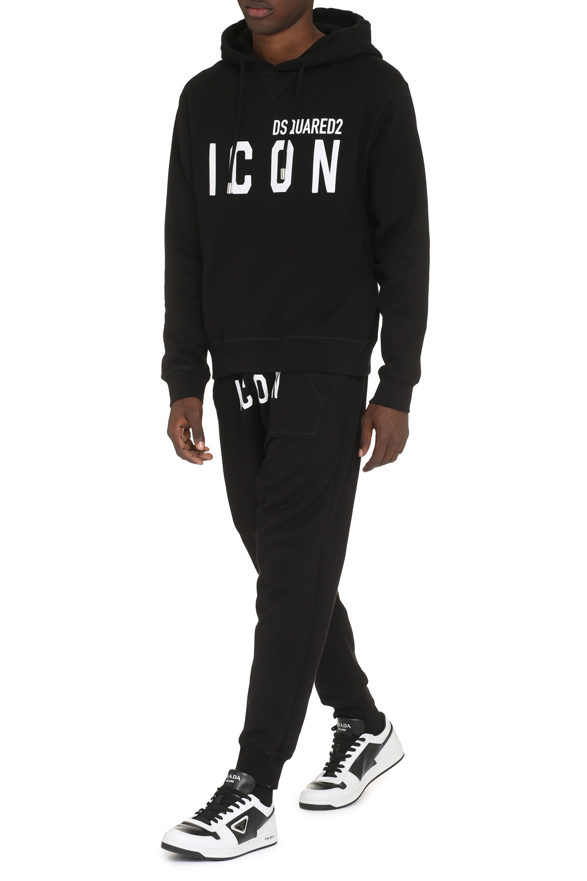 Dsquared2 - Icon cotton hoodie black - The Corner