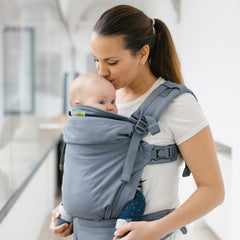 ベビーキャリア OMNI360 クールエア グレー / 抱っこ紐 – 10mois 公式