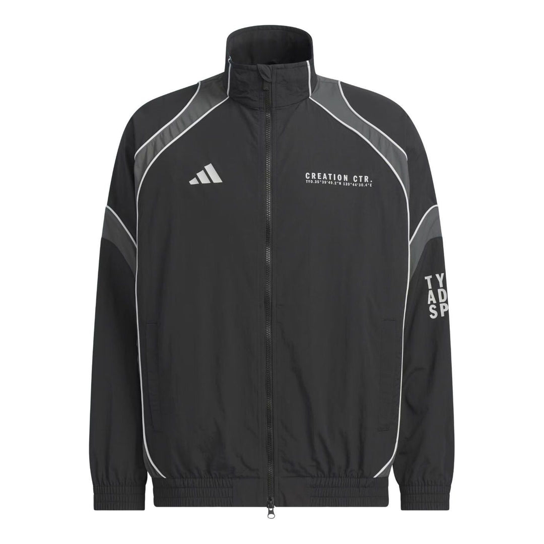 adidas BL Wov Jacket 'Black Grey Six' KF1333