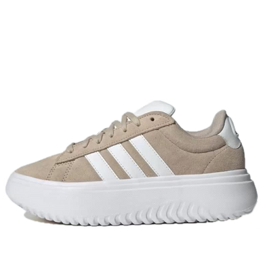 WMNS) adidas Grand Court Mule 'Warm Sandstone Wonder White' JS4998
