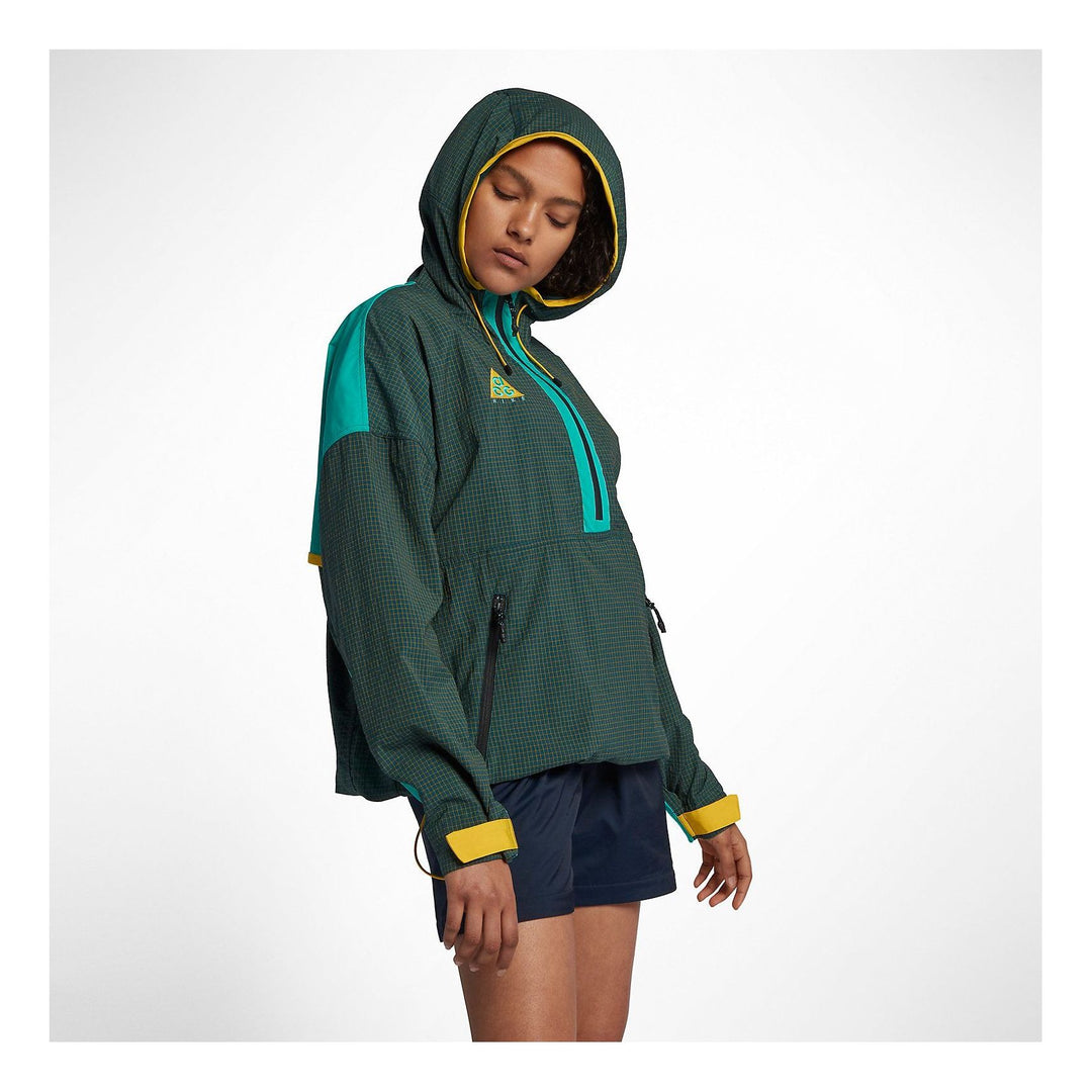 Nike ACG Woven Half-Zip Anorak Jacket 'Teal' 931907-375