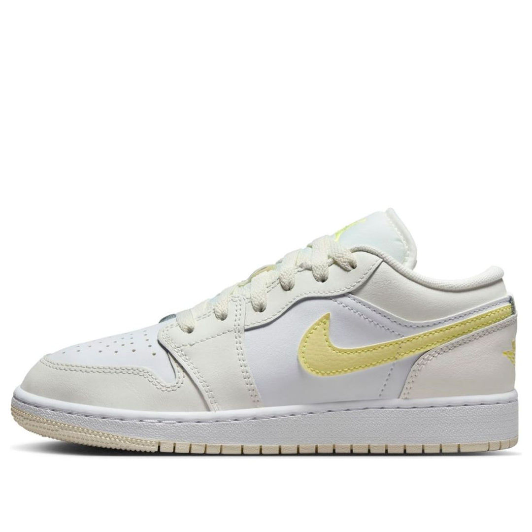 GS) Air Jordan 1 Low 'Sail Light Laser Orange' FV8486-181