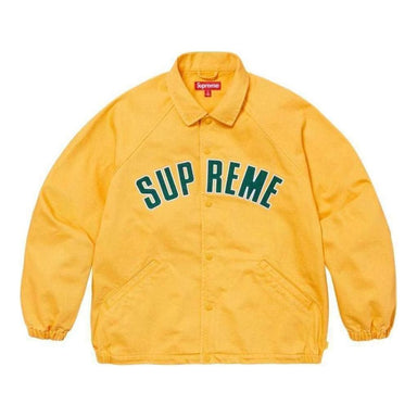 Supreme SS18 x Champion Hooded Sweatshirt Yellow Logo SUP-SS18-528