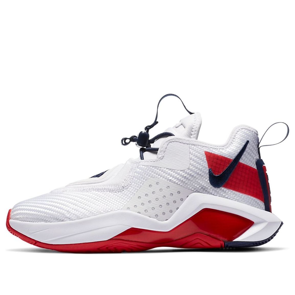 GS) Nike LeBron Soldier 14 'White University Red' CN8689-100