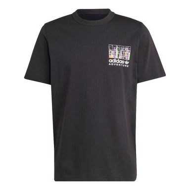 adidas 80s Premium Graphic T-shirt Asia Sizing 'Black' JC6537