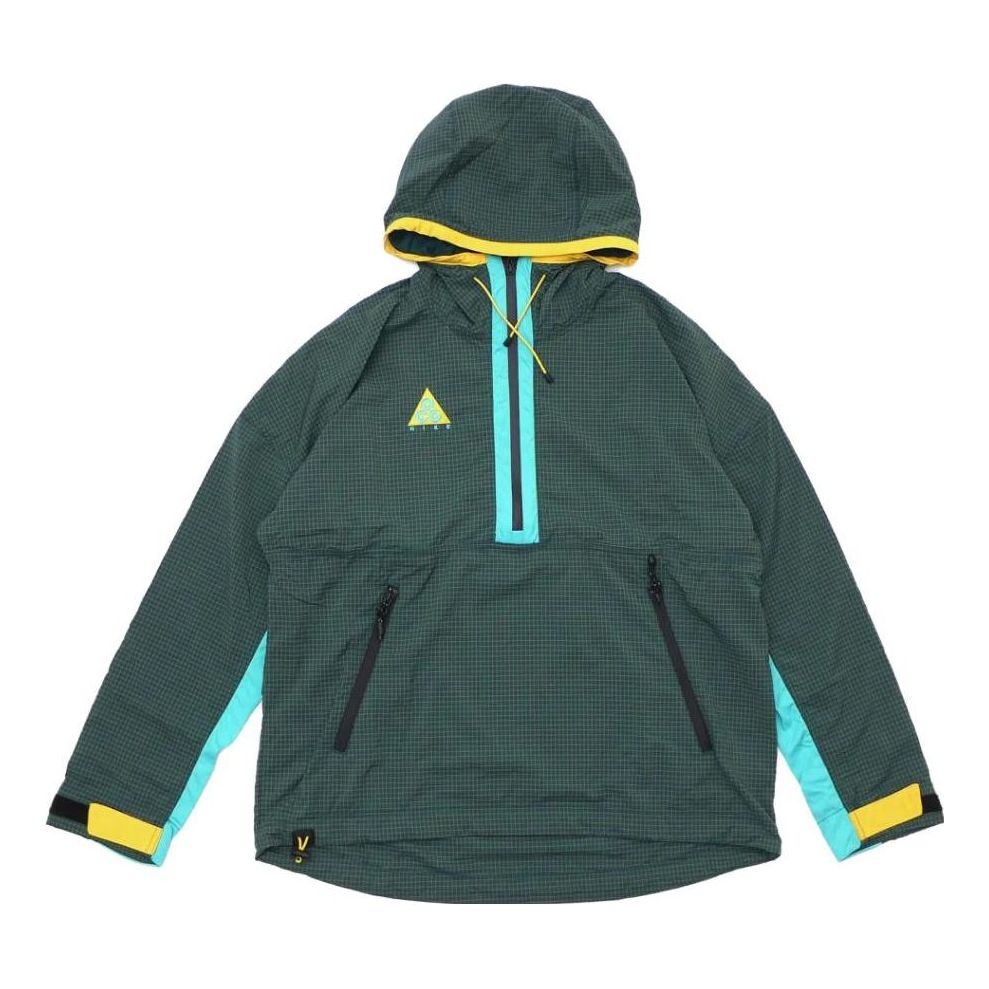 Nike ACG Woven Half-Zip Anorak Jacket 'Teal' 931907-375