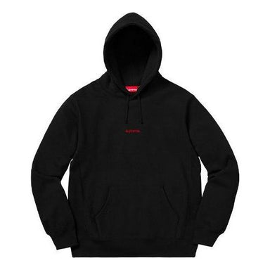 Supreme Box Logo Hooded Sweatshirt 'Black White' SUP-FW21-353