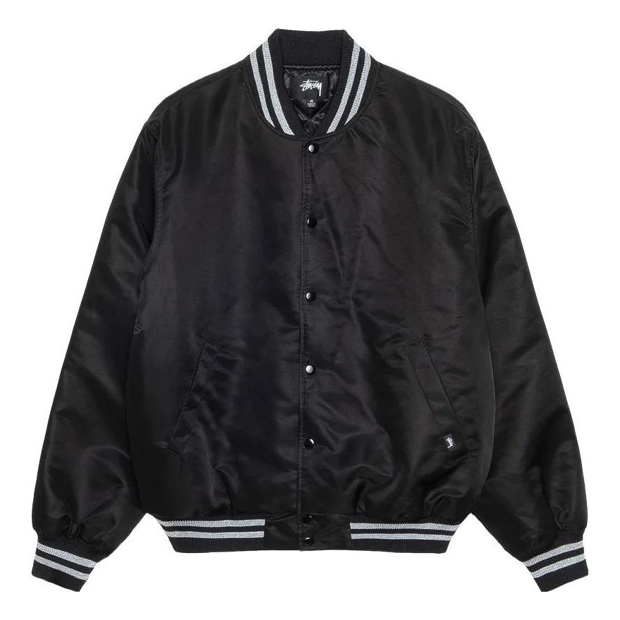 Stussy Sequins Satin Jacket 'Black' 115718