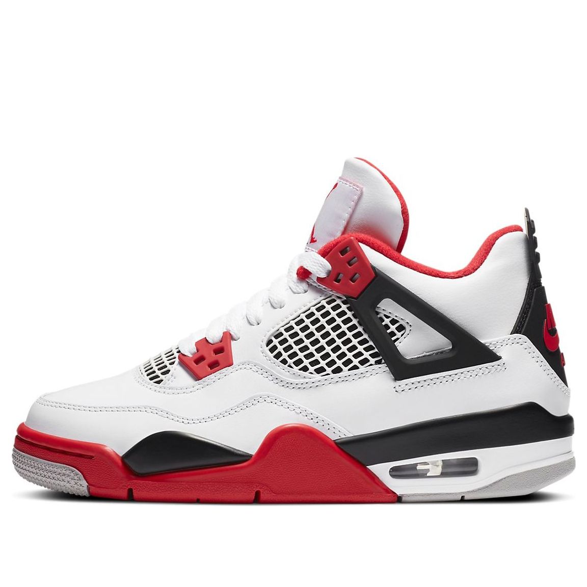 GS) Air Jordan 4 Retro OG 'Fire Red' 2020 408452-160