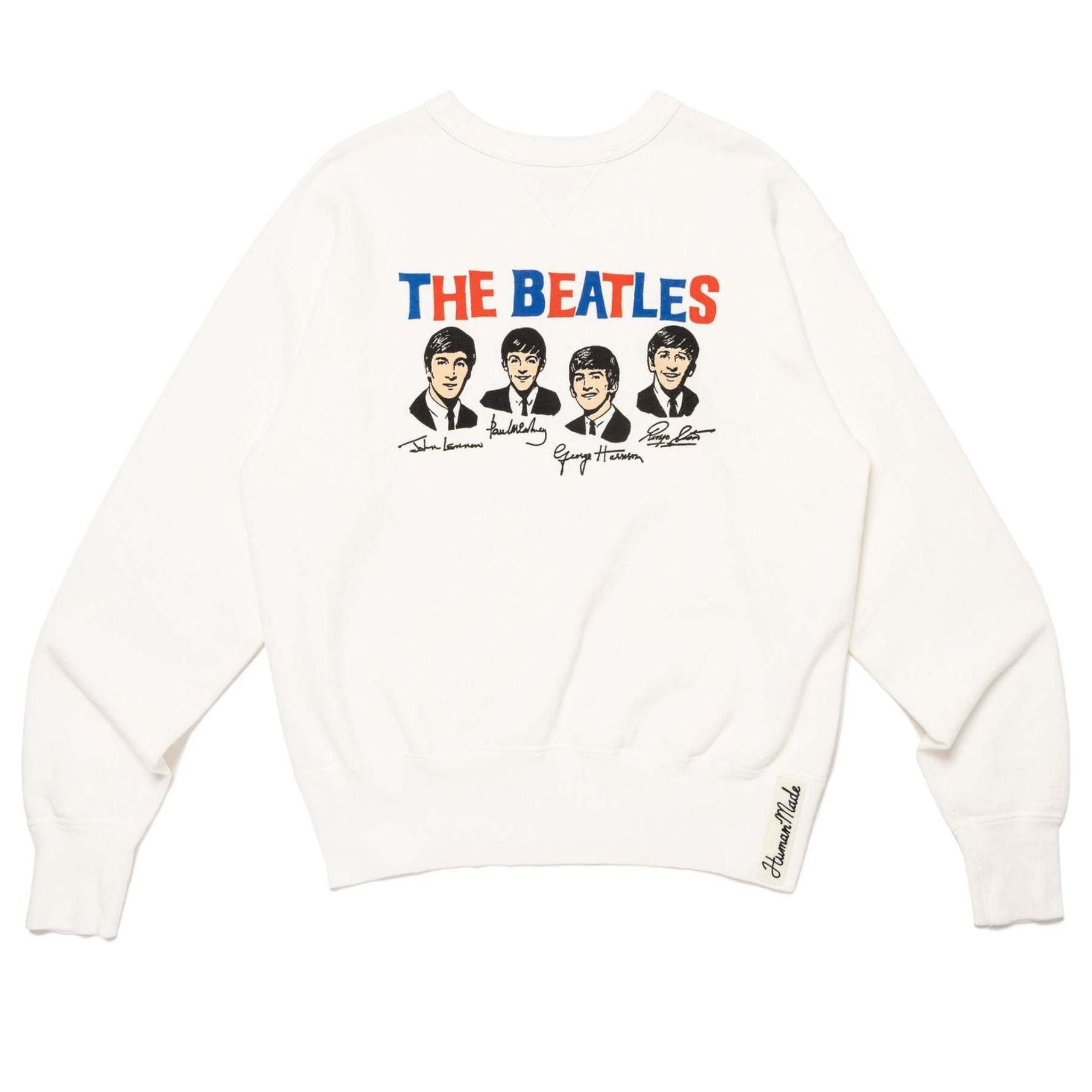 HUMAN MADE Beatles Sweatshirt 'White' HM27CS034