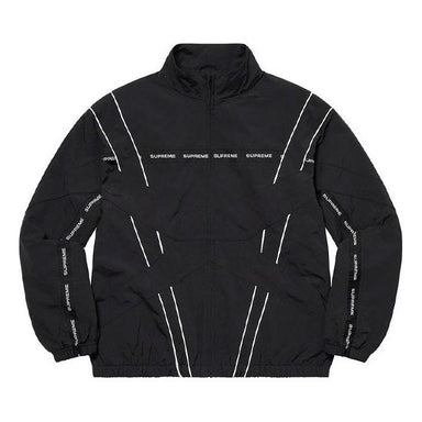 Supreme AOI Glow-In-the-Dark Track Jacket 'Black White' SUP-SS22-167