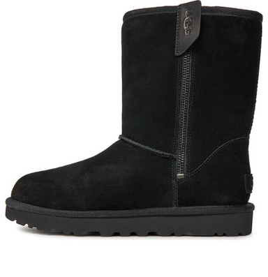WMNS) UGG Abree Mini Snow Boots Black 1016548-NERO