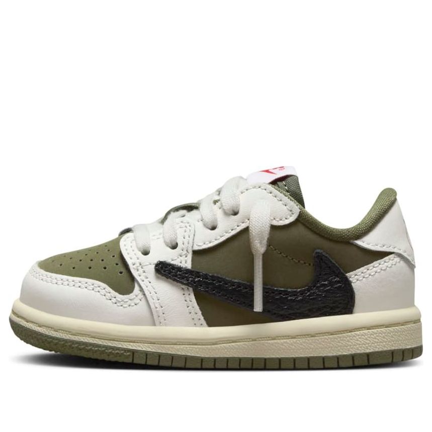 TD) Air Jordan 1 Retro Low OG SP x Travis Scott 'Medium Olive