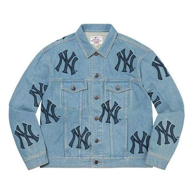 Supreme x New York Yankees Track Jacket 'Green Black' SUP-FW21-150