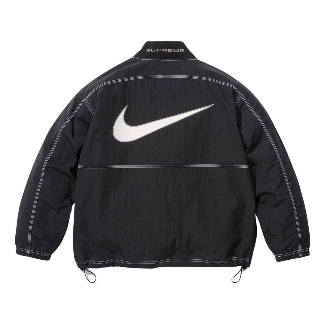 Supreme x Nike Ripstop Pullover 'Black White' SUP-SS24-160
