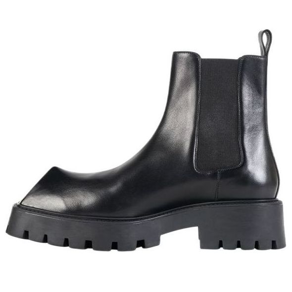 Balenciaga Rhino 20mm Boots 'Black Smooth Calfskin' 671291WBB501000