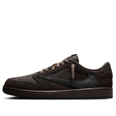PS) Air Jordan 1 Retro Low OG SP x Travis Scott 'Velvet Brown