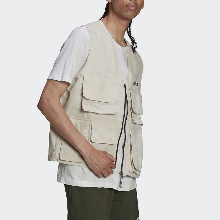 adidas Adventure Multi-Pocket Vest 'White' HF4776