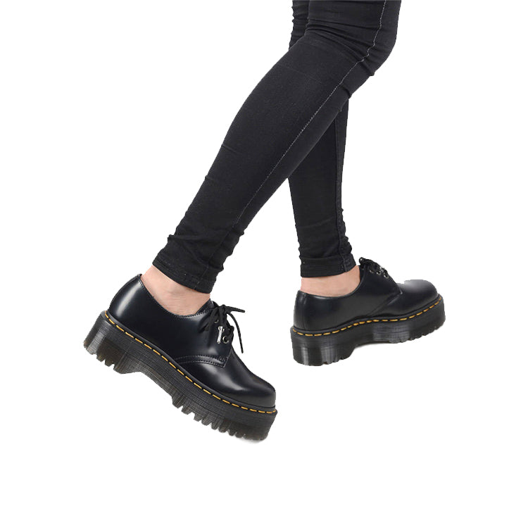 Dr. Martens 1461 Smooth Leather Platform 'Black' 25567001