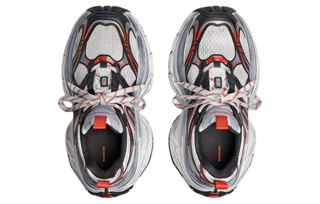 Balenciaga 10xl Sneaker 'Grey White Red' 792779W2MV21960