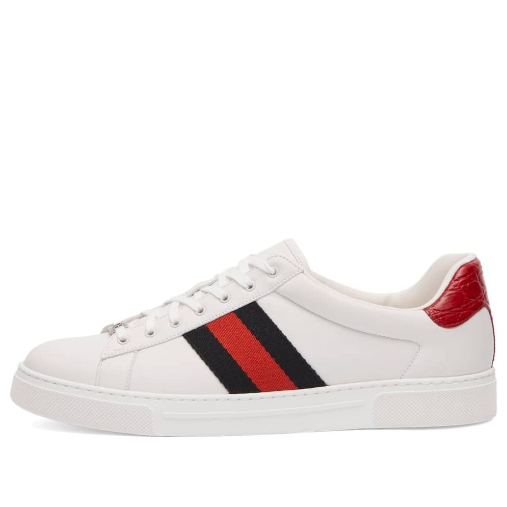 Gucci Ace Leather 'Red' 757892-AACAG-9074
