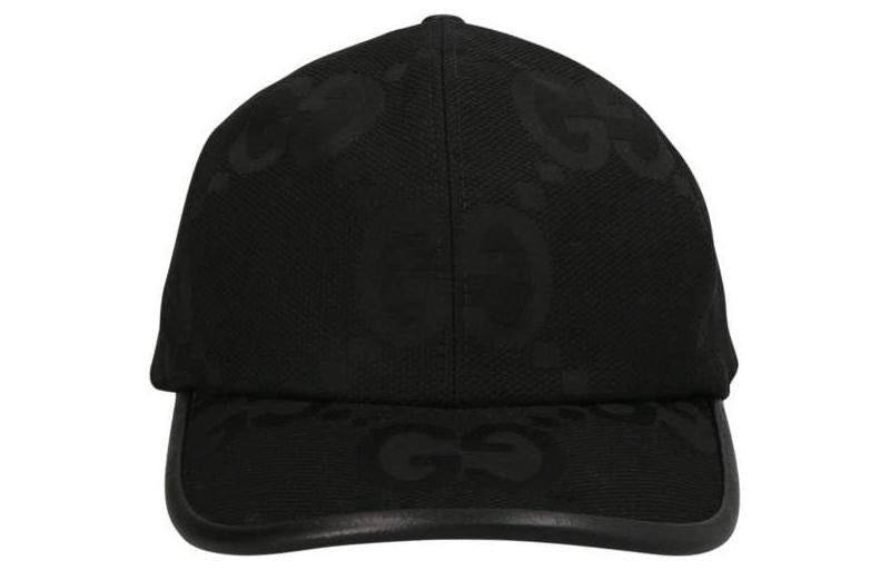 WMNS) Gucci Jumbo GG Baseball Hat 'Black' 7275624HAVS1060