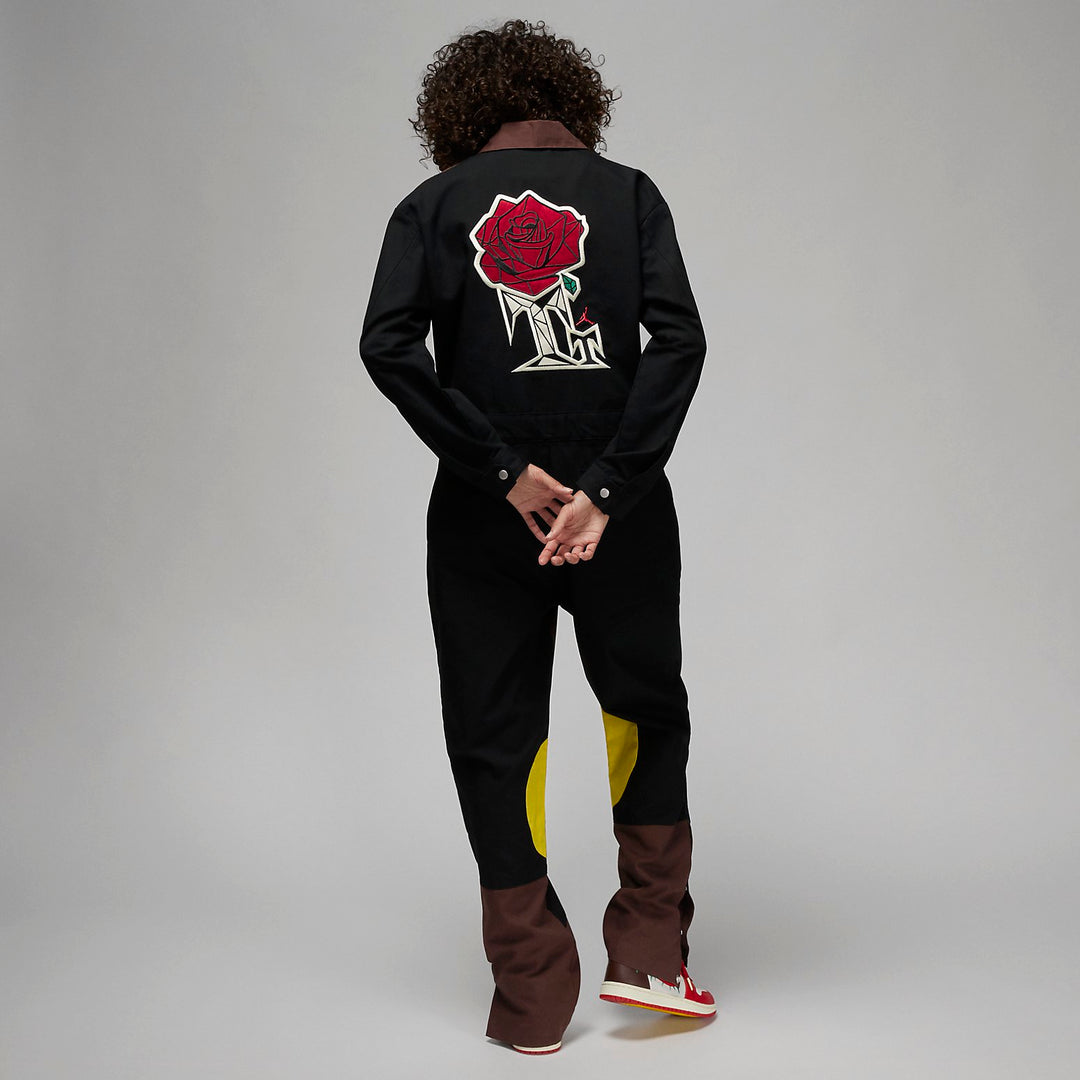 WMNS) Air Jordan x Teyana Taylor Jumpsuit Asia Sizing 'Earth