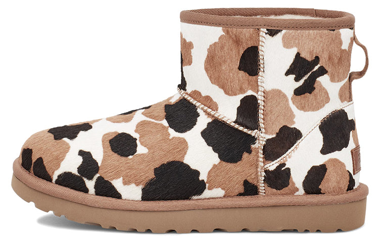WMNS) UGG Classic Mini Cow Print 1123353-CHE