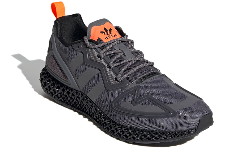 adidas ZX 2K 4D 'Grey Solar Orange' FY9089