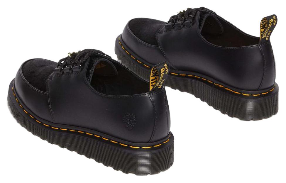 Dr. Martens Ramsey Girls Don't Cry Hair-on Leather Creeper Shoes