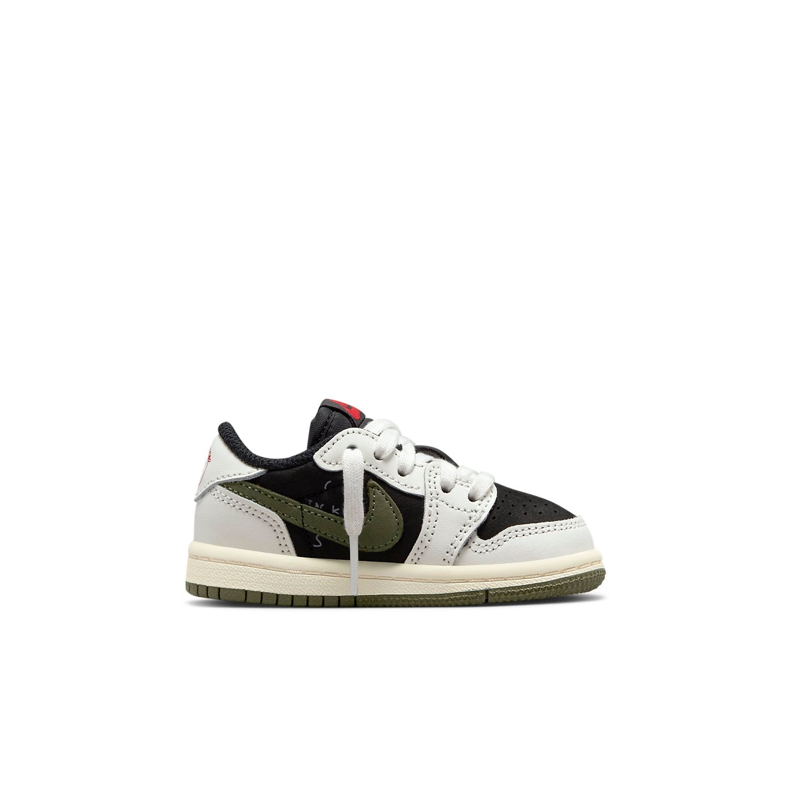 TD) Air Jordan 1 Retro Low OG SP x Travis Scott 'Olive' DZ5908-106