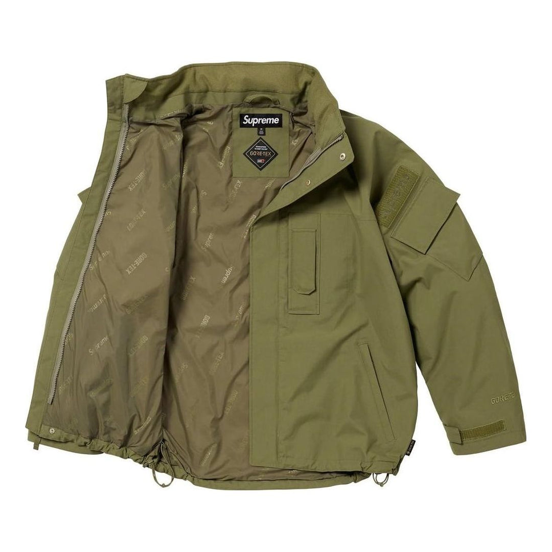 Supreme 2-In-1 GORE-TEX Polartec Liner Jacket 'Olive Green Multi