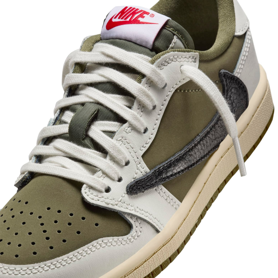 PS) Air Jordan 1 Retro Low OG SP x Travis Scott 'Medium Olive
