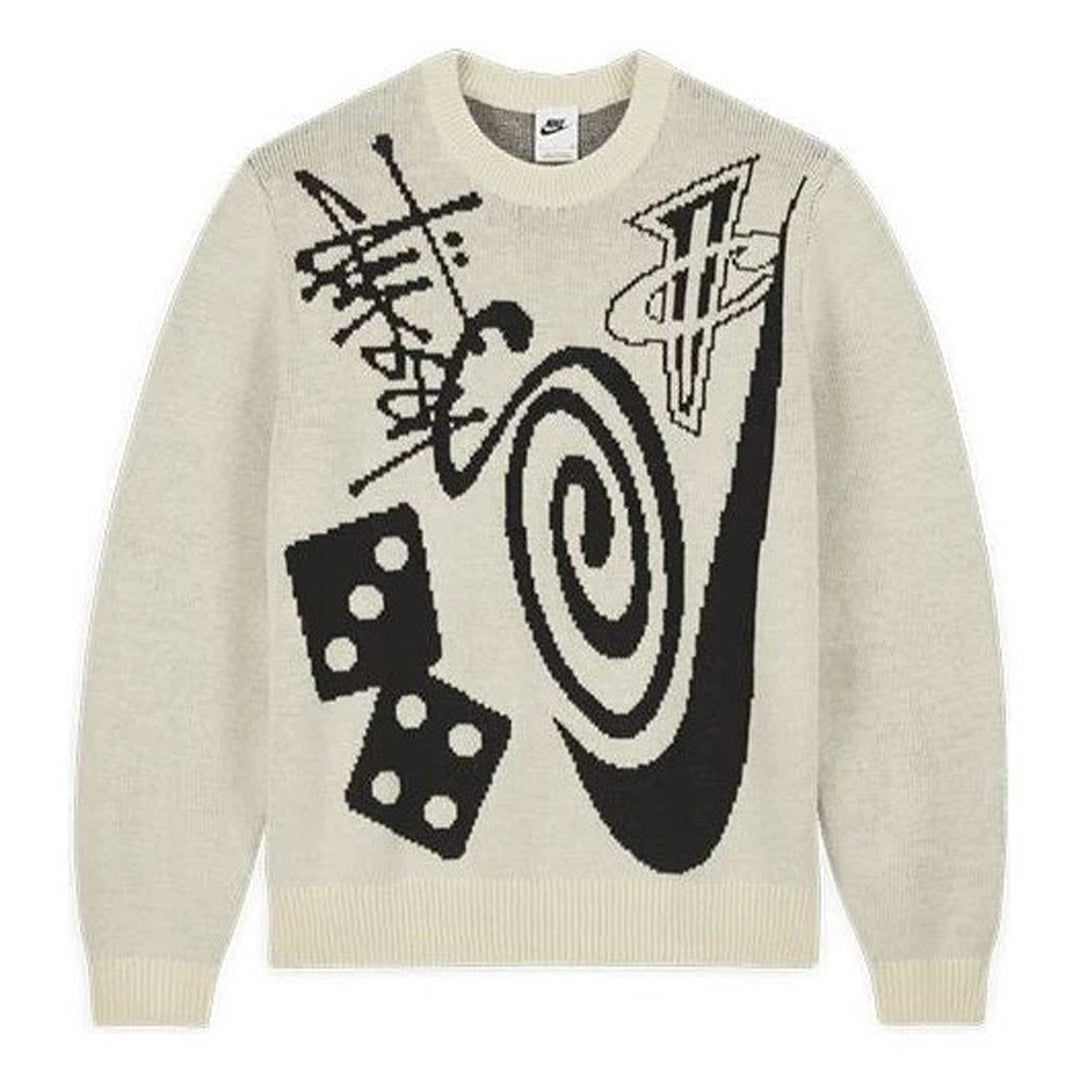 Nike x Stussy Knit Sweater Asia Sizing 'Natural' DR2894-238