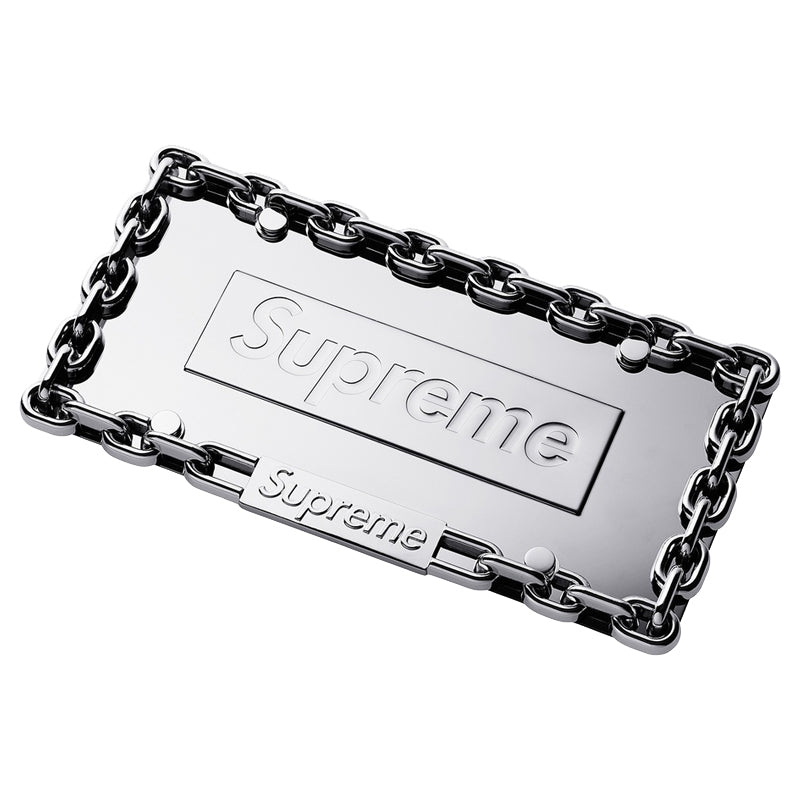 Supreme Chain License Plate Frame SP-SSKC13-SV