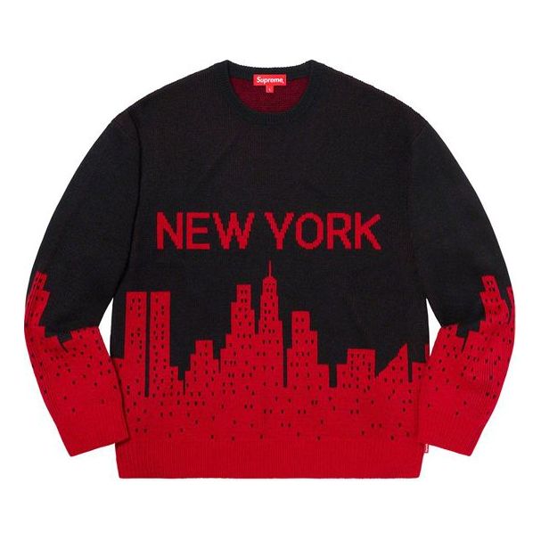 Supreme SS20 Week 1 New York Sweater City Pullover Knit Unisex