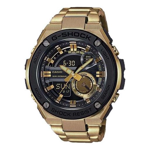 CASIO G-Shock G-Steel 'Black Gold' GST-210GD-1A