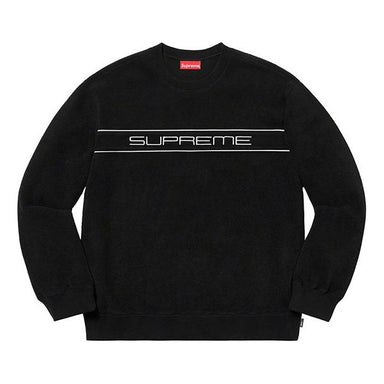 Supreme x Polartec Mock Neck Pullover 'Black White' SUP-FW22-817
