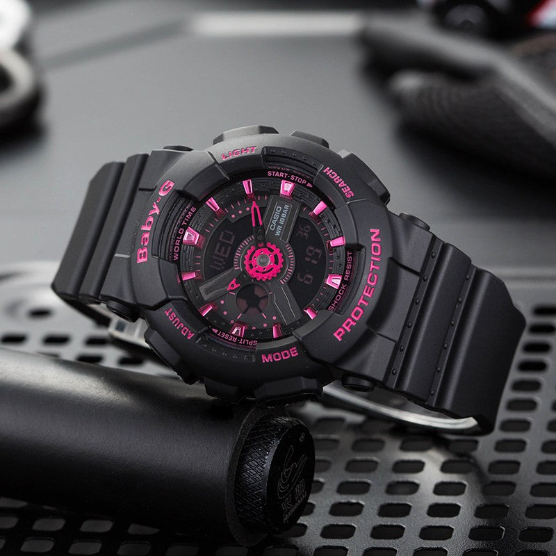 CASIO Baby-G 'Black Pink' BA-111-1A