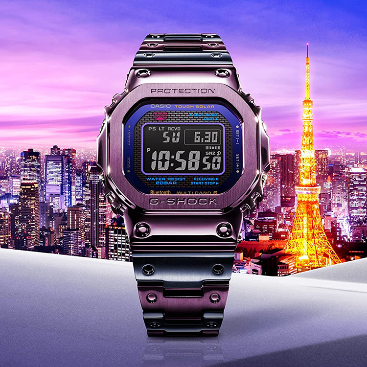 CASIO G-Shock Full Metal 'Purple' GMW-B5000PB-6
