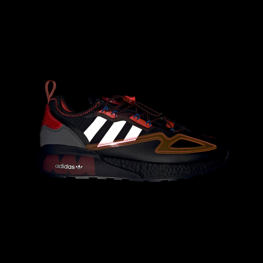 adidas originals ZX 2K Boost 'Black Red Orange' GY1209
