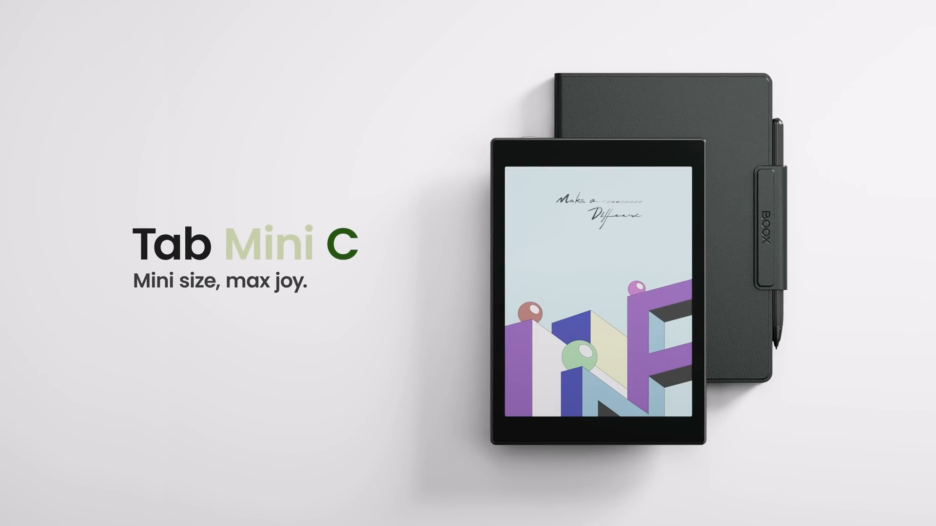BOOX Tab Mini C | 7.8'' Color ePaper Reader and Sketchbook – The