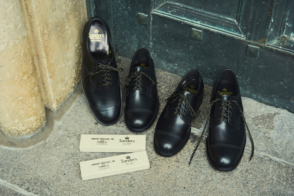 SANDERS×VINCENT SHOE LACE SPECIAL EDITION “2865/2866 MILITARY