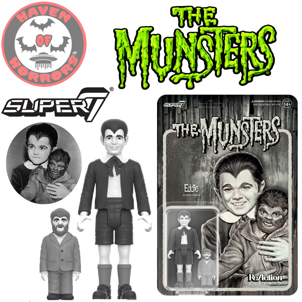 The Munsters ReAction Figures (Wave 3) - Eddie Munster (Grayscale