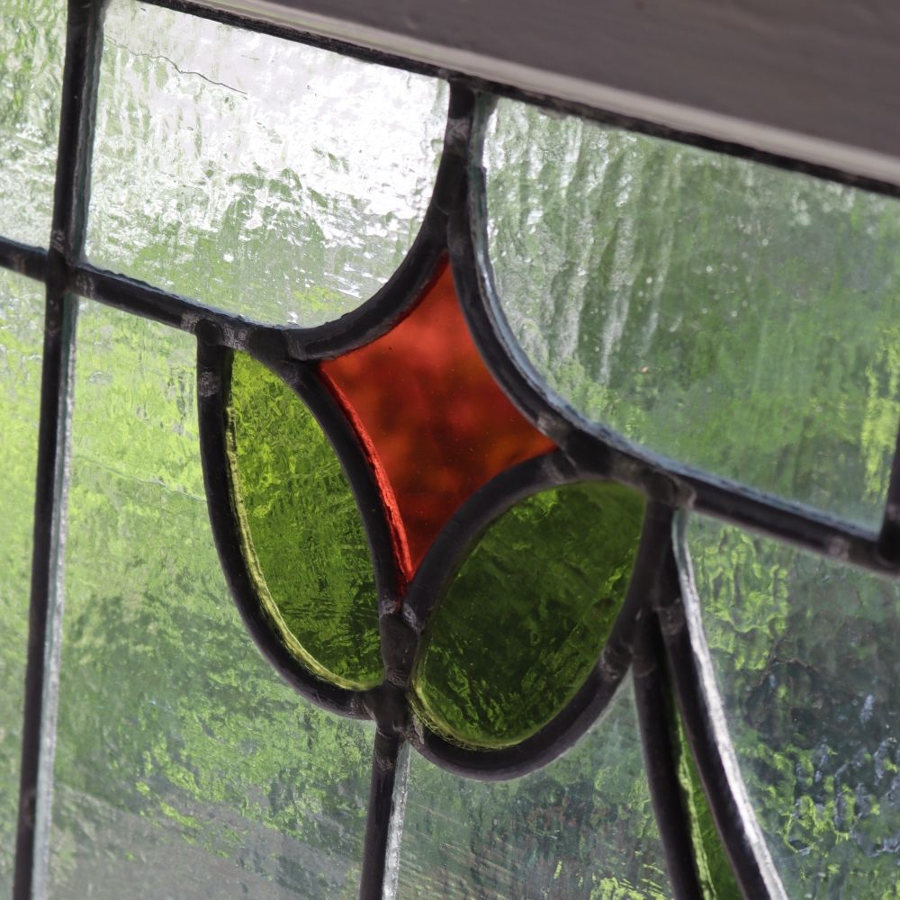 英国アンティーク】ステンドグラス （アンティーク枠） VC106-286006