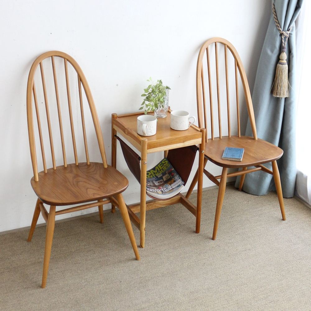 眺めて座って大満足♪ クエーカーチェア【ERCOL】 VC103-201