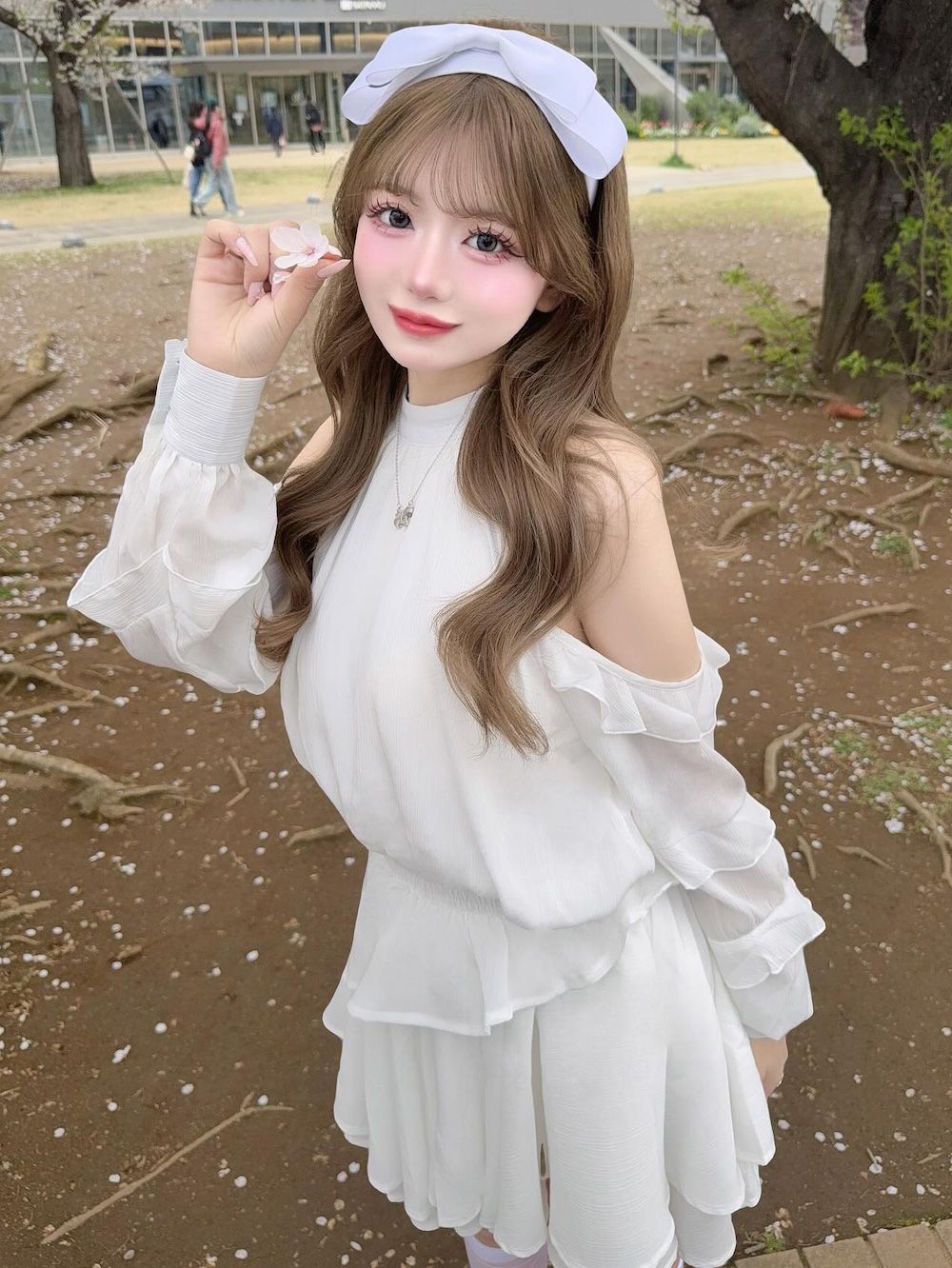 ボリュームシフォンミニワンピース – Darich (ダーリッチ)