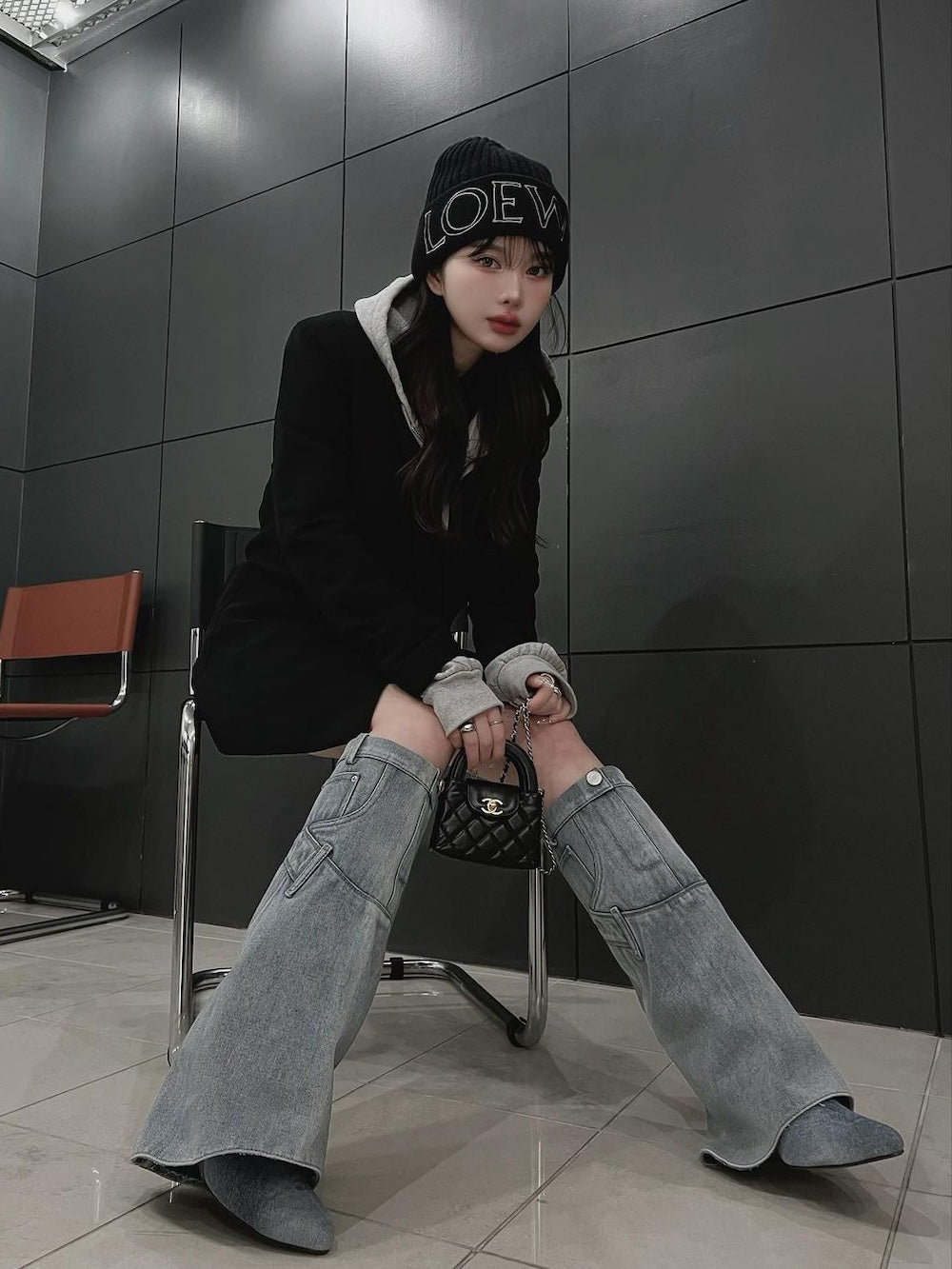 デニムカバーロングブーツ – Darich (ダーリッチ)